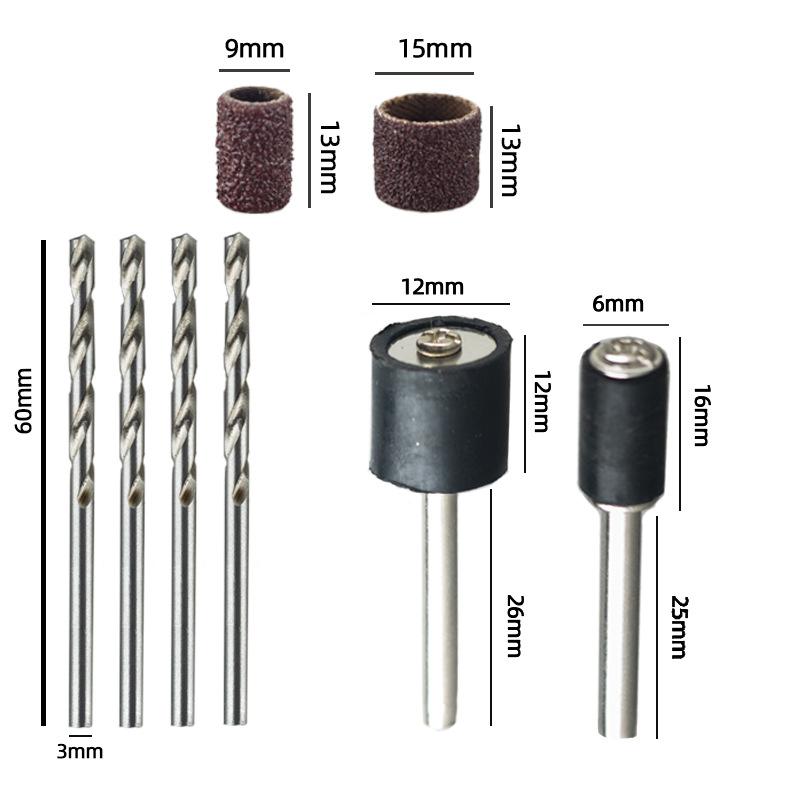 Guide Attachment Twist Drill Bit Rotary Router Milling Cutter Wood Carving Tool Kit Dedicated Locator Woodwork Tool For Dremel