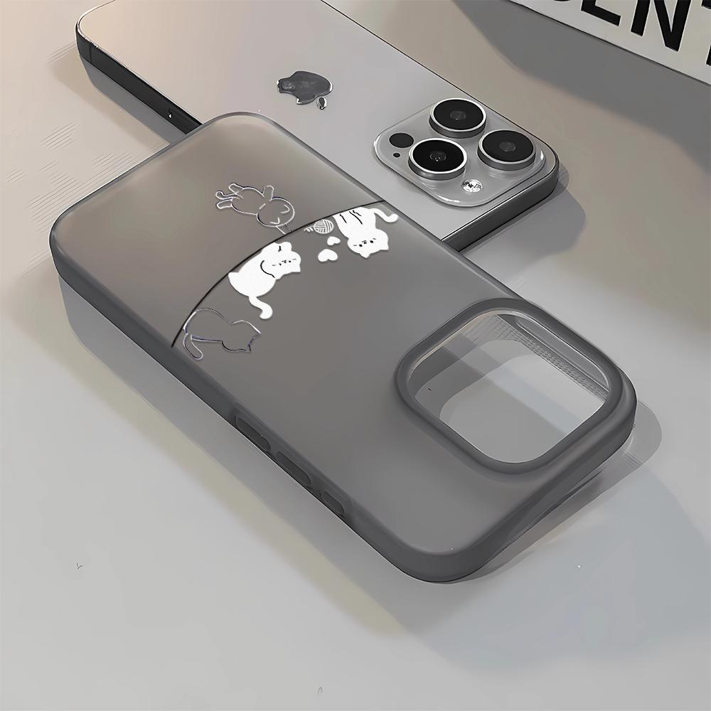 Мультяшные Животные Чехол для Телефона Для IPhone 17 Air 16 Pro Max 15 14 13 12 11 Чехол Для IPhone 15 14 13 12 11 Plus Чехол Обложка Funda