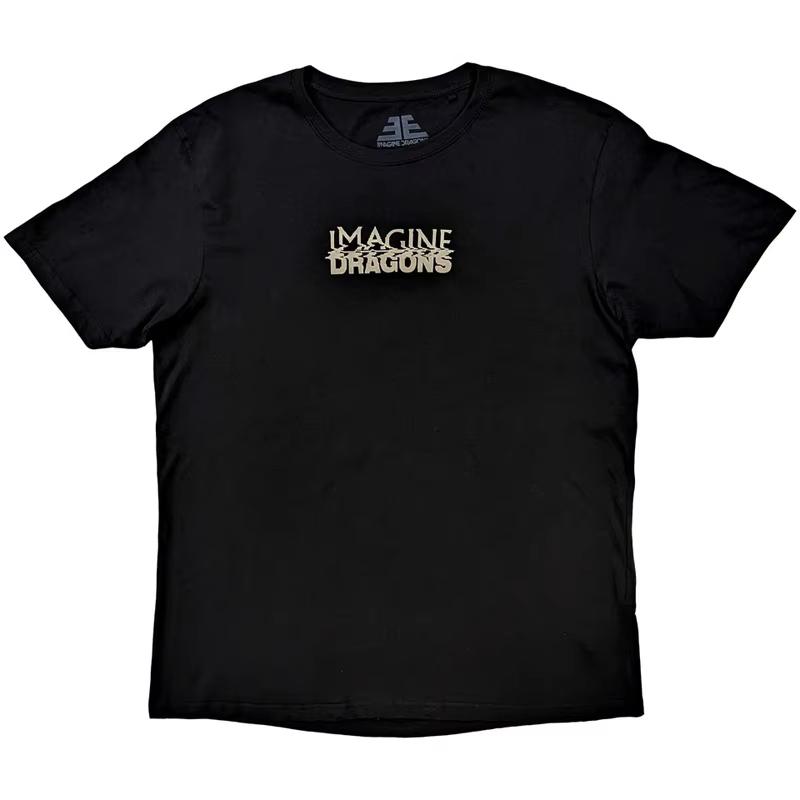 Summer and Autumn Classic Dreamdragon Band printed T-shirt loose and casual short-sleeved men's and women's sportswear top