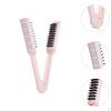 Hair Straightening Comb Double Brush Comb,Portable,Hair Straightener Tool,Hairdressing