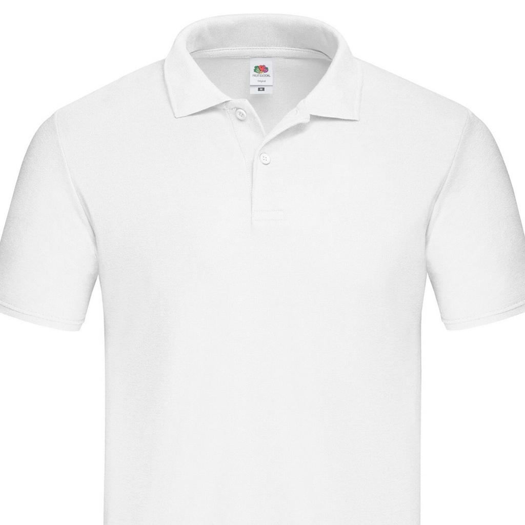 Fruit Of The Loom Mens Original Plain Polo Shirt