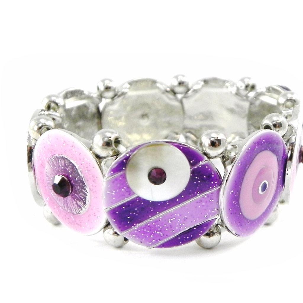 NOA [H8765] — Дизайнерский браслет «Бора-Бора» фиолетового цвета