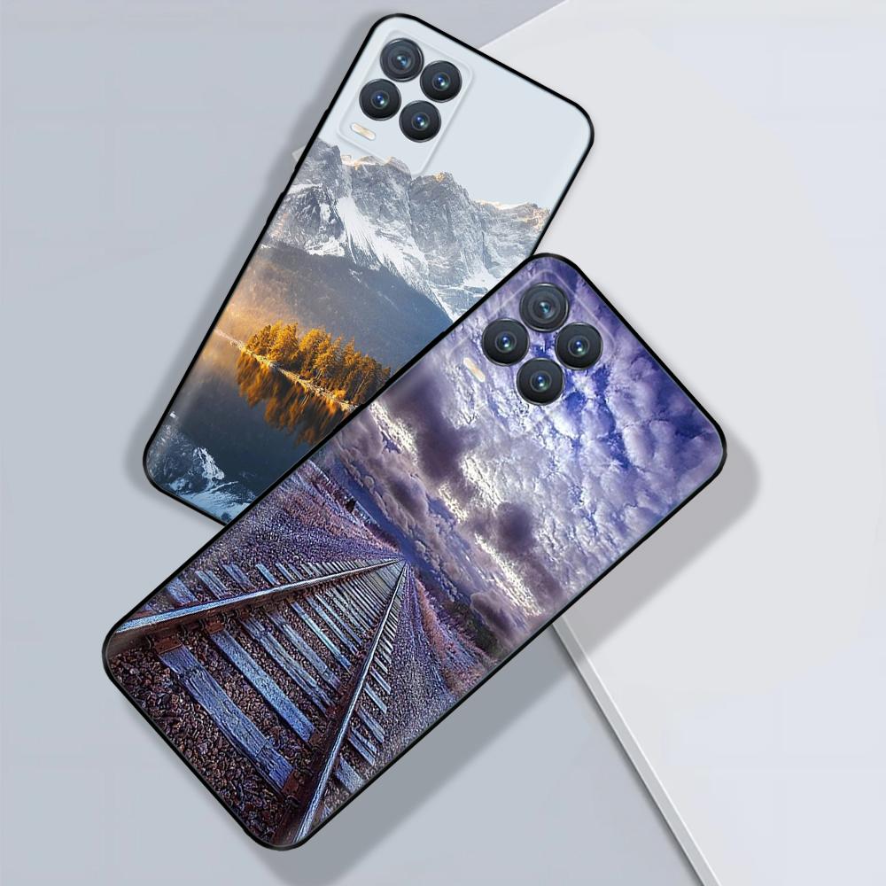 Чехол для Realme 8 Милый Мультяшный Расписной Силиконовый Задний Чехол для Realme 8 Pro 8i Realme8 4G RMX3085 Мягкий ТПУ Чехол для Телефона Coque Etui