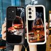Чехол для телефона для Samsung Galaxy A17 A16 A15 A14 A13 Сигара Виски Ледяной Напиток A56 A36 A26 A55 A35 A25 A54 A34 A24 A53 A33 A23 A07 A0