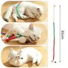 New 3 Pcs Cat Toys Chew Ropes Safe Teeth Cleaning Toy for Indoor Kittens
