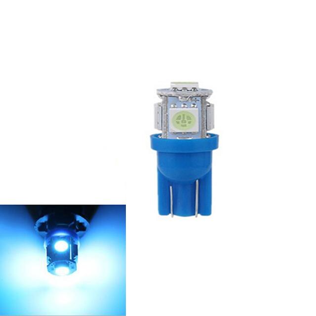 2 шт. T10 DC 12V 5SMD 5050 Ксеноновые светодиодные лампы 192 168 194 W5W 2825 158 Подсветка двери Подсветка салона KTY