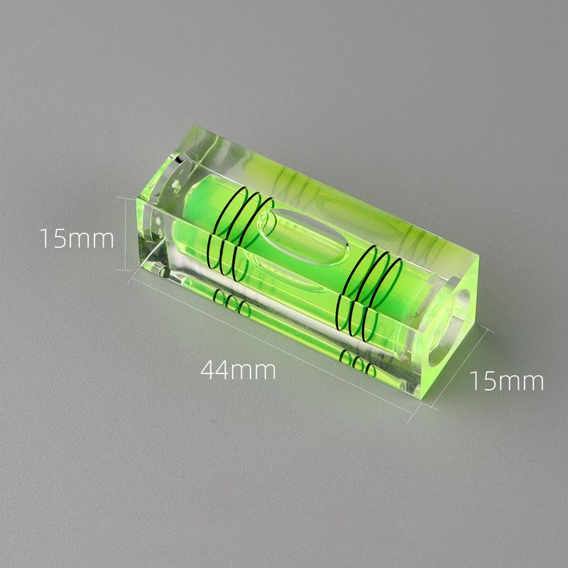 10 шт. Квадратный пузырьковый уровень Зеленый спиртовой уровень Измерительный инструмент Уровень Инструмент для геодезии Nivel Burbuja