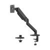 GOPPA Goppa Adjustable Single Monitor Compatible with Inch Recessed VESA Arm, Black, 17-34 Monitors, Compatible, GP-DPAS1R/B-UE
