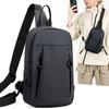 Men's Chest Bag Large Capacity Shoulder Bag Commuter Crossbody Bag