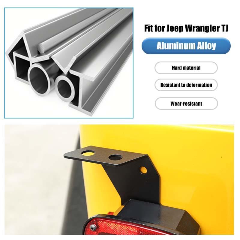 Tail Light Antenna Bracket Antenna Mount Stand For Jeep Wrangler TJ 1997-2006 Exterior Accessories