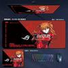 Коврик для мыши Evangelion Аска EVA, офисный коврик для компьютера, противоскользящий, с рисунком персонажа мультфильма, мягкая подставка для ноутбука и клавиатуры