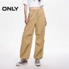 ONLY Women's High-Waist Pleated Cargo Pants