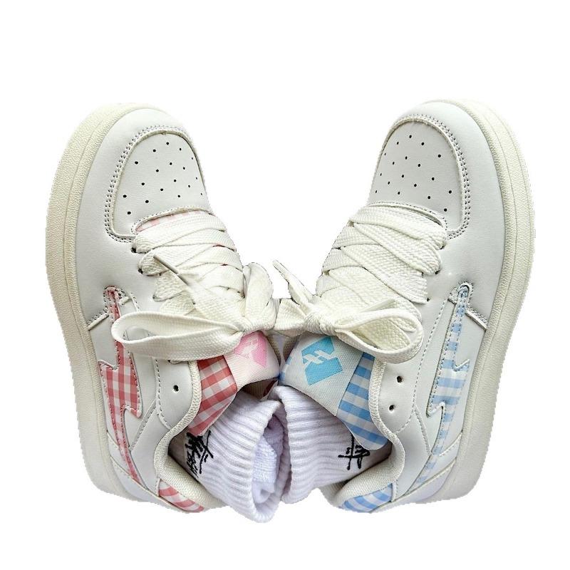 Летние новые туфли-хлебцы «мандаринка», мужские и женские, дизайн с сетчатой вставкой, оригинальный нишевый дизайн, дышащие кеды для скейтборда