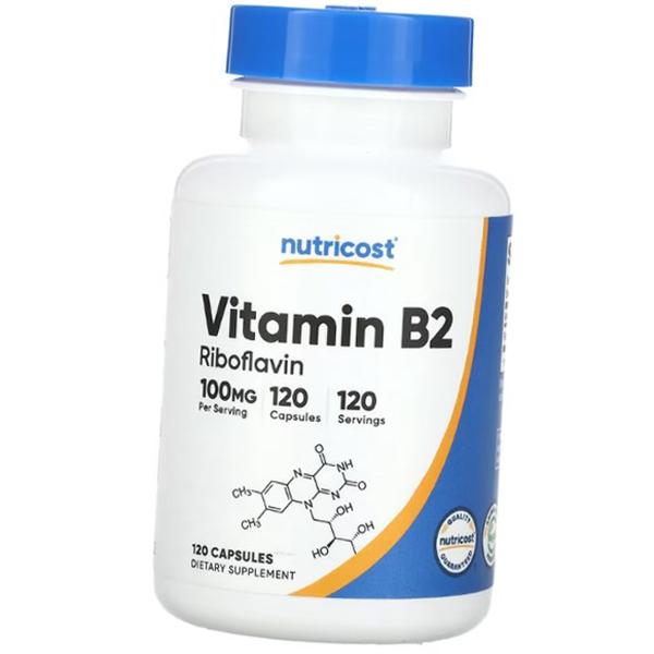Рибофлавин, Vitamin B2 100, Nutricost (36647048)