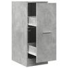 VidaXL Armoire d'apothicaire gris béton 30x41x77,5cm bois d'ingénierie, coffre d'apothicaire, meuble d'apothicaire, coffre à 855154