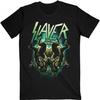 Slayer Unisex Adult Daemonic Twin T-Shirt