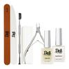 (Deli Beauty) Cuticle Care Set, Cuticle Climover+Click Oil+Nipper+Pusher+Wood File+Oil File+Sanding, 1 Set