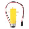 4pcs TT Motor Smart Car Robot Gear Motor Wheel Kit 3-6V DC Electric Gear TT Motor L Shape Dual Shaft Intelligent for Robot Car