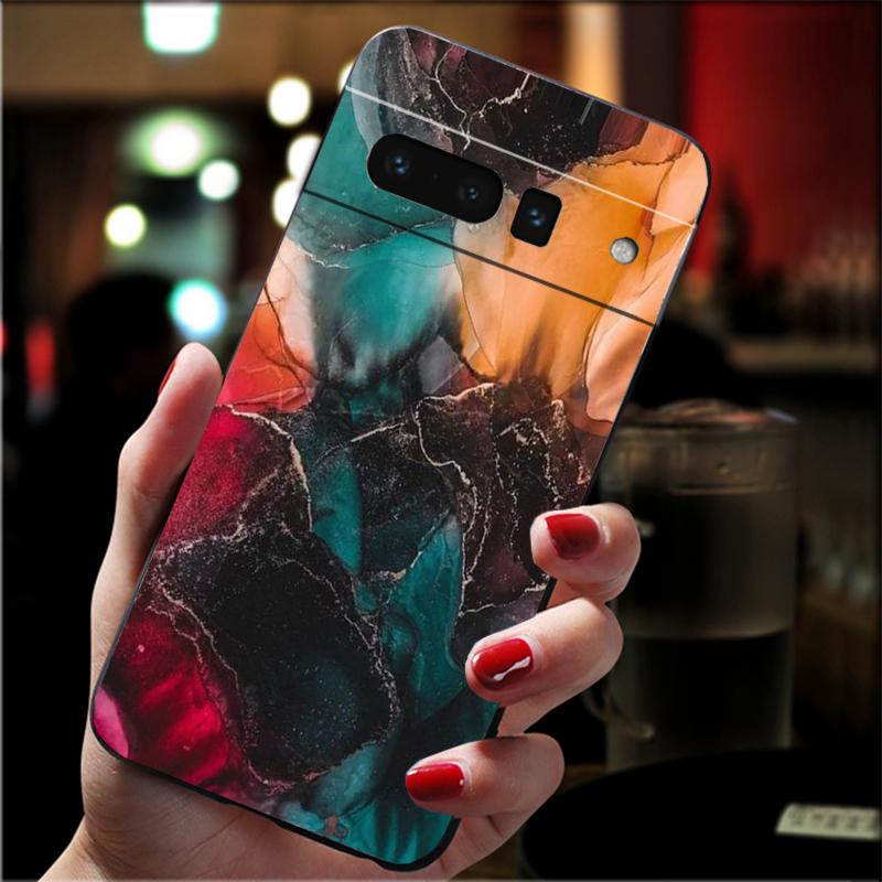 Чехол для телефона Google Pixel 10 Pro XL 9 Pro XL 9A 8 7 6 Pro Pixel 8A 7A 6A Pixel 8 7 6 5 Мрамор