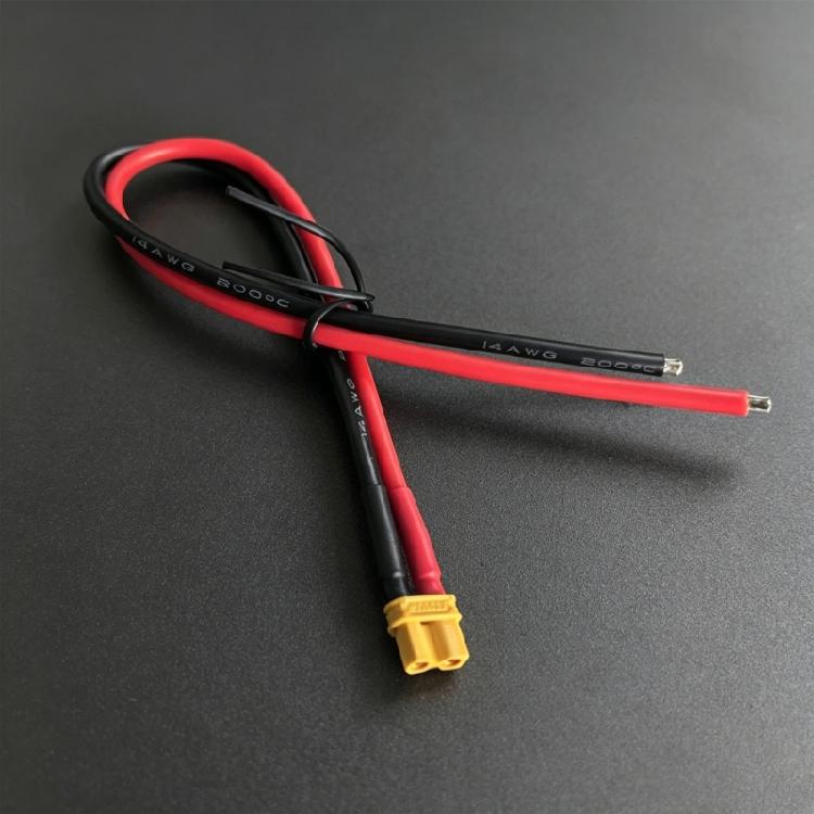XT30 Male Female Socket Connector Plugs With 14AWG Silicone Wire for Drones Battery ESC FPV Drones Car