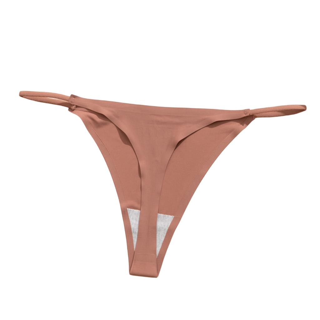 Women's Ice Silk Underwear Thin Belt Large Size Underwear