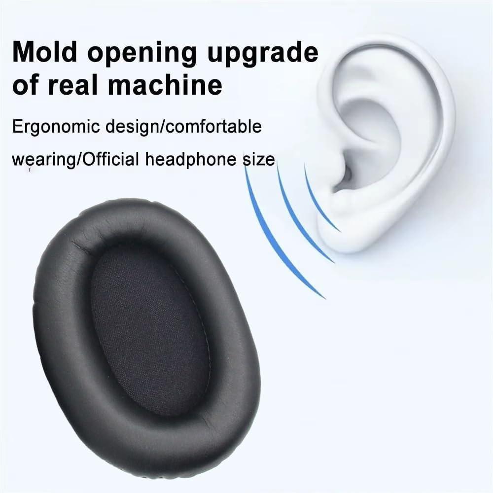 2 Protein Leather Skin Ear Cushions Pads For Hyper-X Cloud Ii Iii Stinger