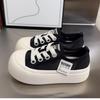 Campus Students Canvas Shoes Women's Sports and Leisure Shoes New 2025 Summer Breathable Japanese Comfortable Platform Big Head Shoes Women