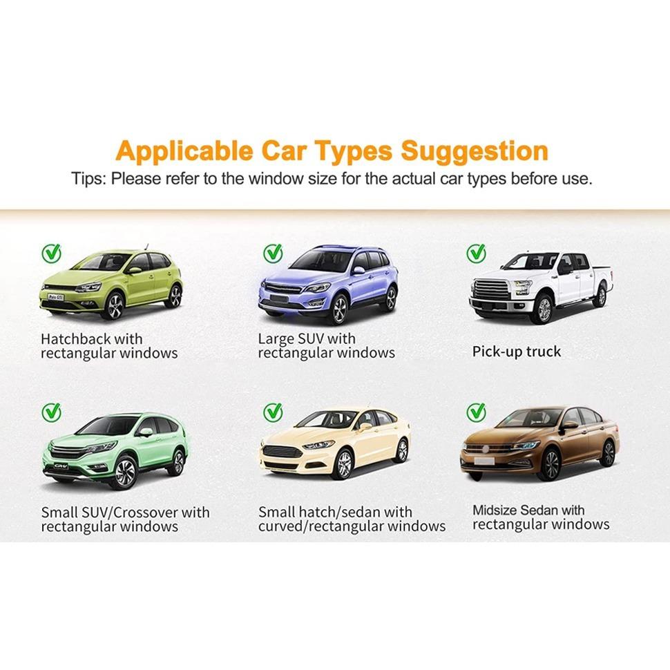 2 шт., солнцезащитный экран для бокового окна автомобиля, универсальный солнцезащитный козырек, сетка для боковых окон, сетчатый материал для маленьких детей, домашних животных, затемняющая защита, конфиденциальность