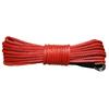 6mm X 15m Synthetic Pulling Winch Line 100% UHMWPE 12 Strand Recovery Cable
