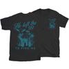 2026 Summer New He Left The 99 To Find Me Christian High Quality Casual Breathable Unisexs and Womens Roundneck Tshirt