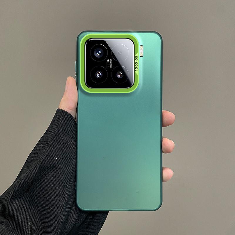 Чехол для телефона Xiaomi 15 Pro Чехол Xiaomi 15Pro Чехол Матовый лазерный цветной бампер броня противоударный чехол