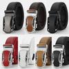 New Style of Men's Real Cowhide Belt Automatic Buckle Multi Color Business and Casual Second Layer Cowhide Belt