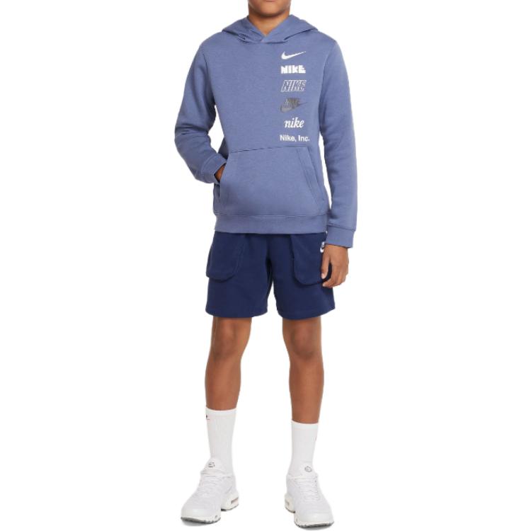 Nike Kids Sweatshirts Hooded Moderate DX5158-491