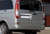 Overlay Over the Number (2-door, Stainless) Carmos - Turkish Steel (without Inscription) for Mercedes Vito W639 2004-2014