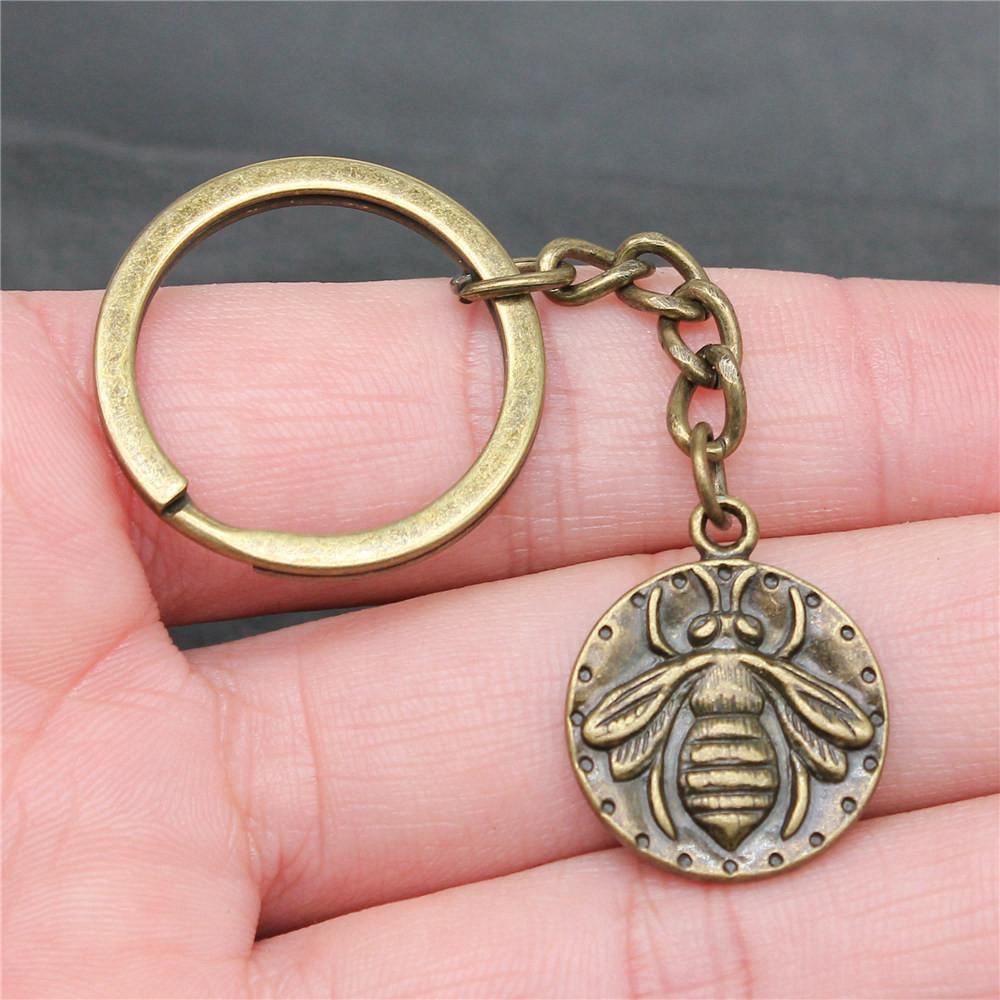 Брелок для ключей Bee Butterfly Мужские украшения ко Дню святого Валентина Новые поступления для вас