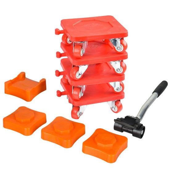 Набор инструментов для подъема мебели Грузоподъемность 500 кг Легко устанавливаемый слайдер для бытовой техники Подъемная подкладка