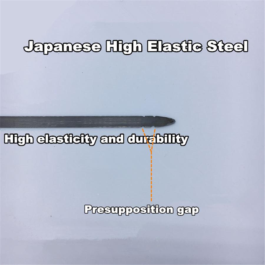 Алюминиевый инструмент для очистки ржавчины радиатора, гибкая стальная полоса 4 мм x 4 м, толщина 0,5 мм