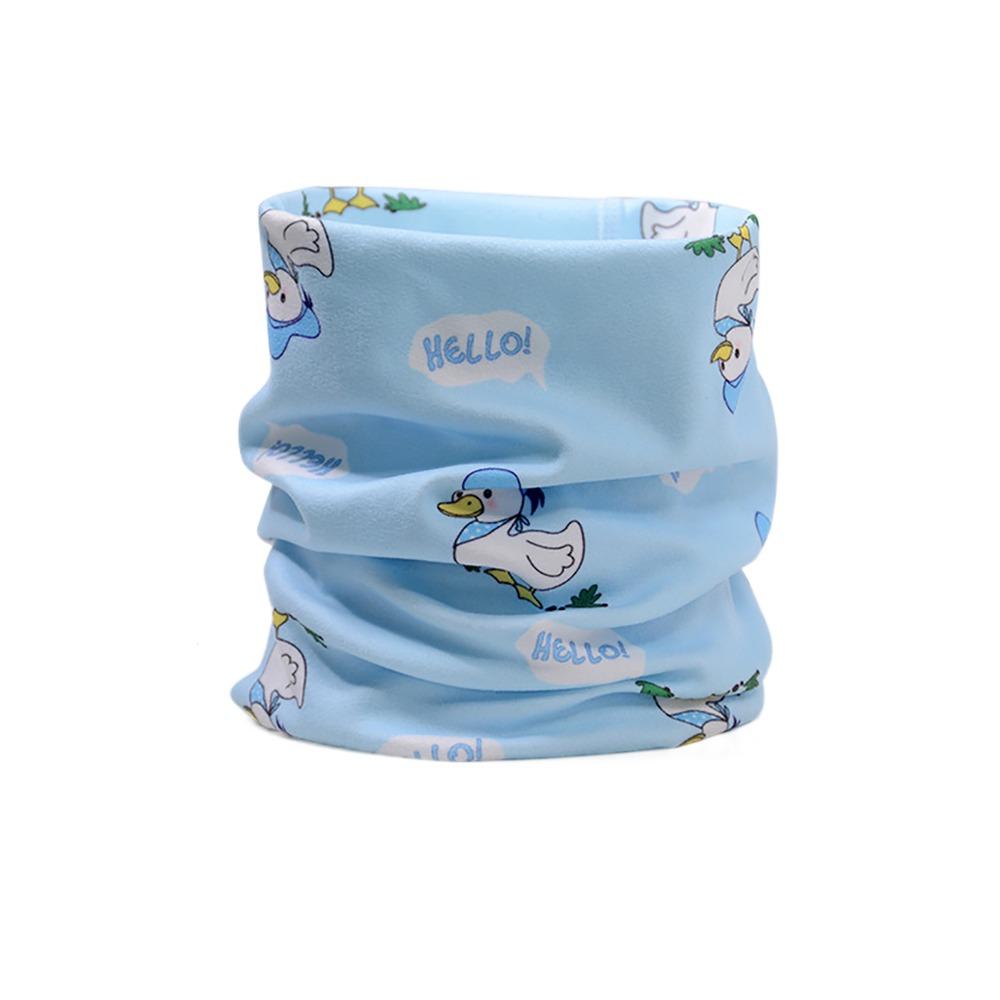 Windproof Coldproof Boys Girls Scarf Thickened Snood Cowl Tube Ski Snowing Scarf  Autumn Winter