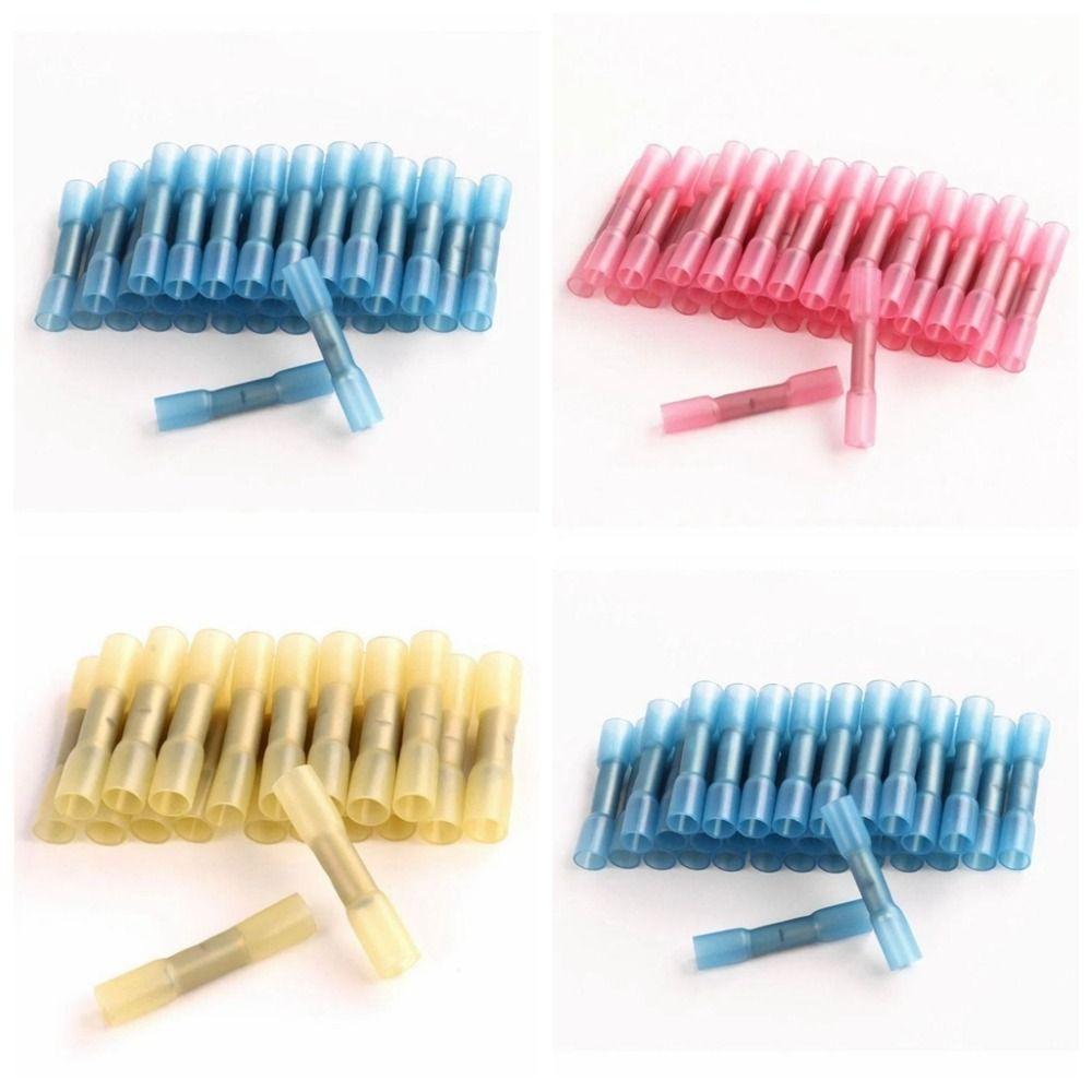 20 Pcs Connectors Kit Crimp Terminals Waterproof Wire Connection Pipe Heat Shrink Connectors Home