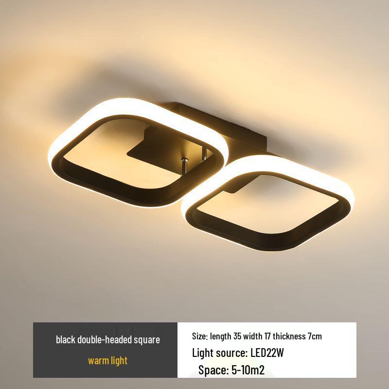 Скандинавский минималистичный светодиодный потолочный светильник для коридора, фойе и балкона