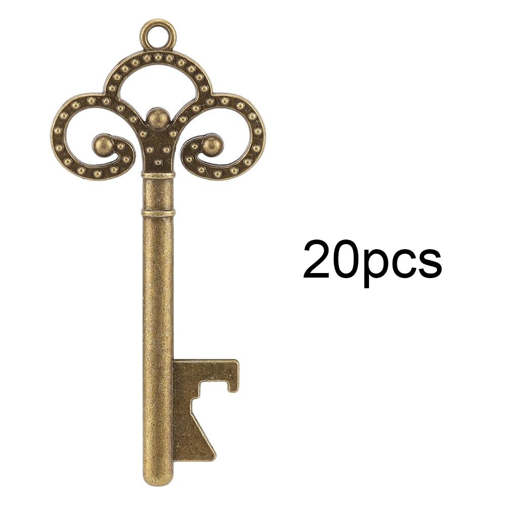 Открывалка для бутылок в форме ключа с биркой-карточкой для подарков гостям на свадьбу