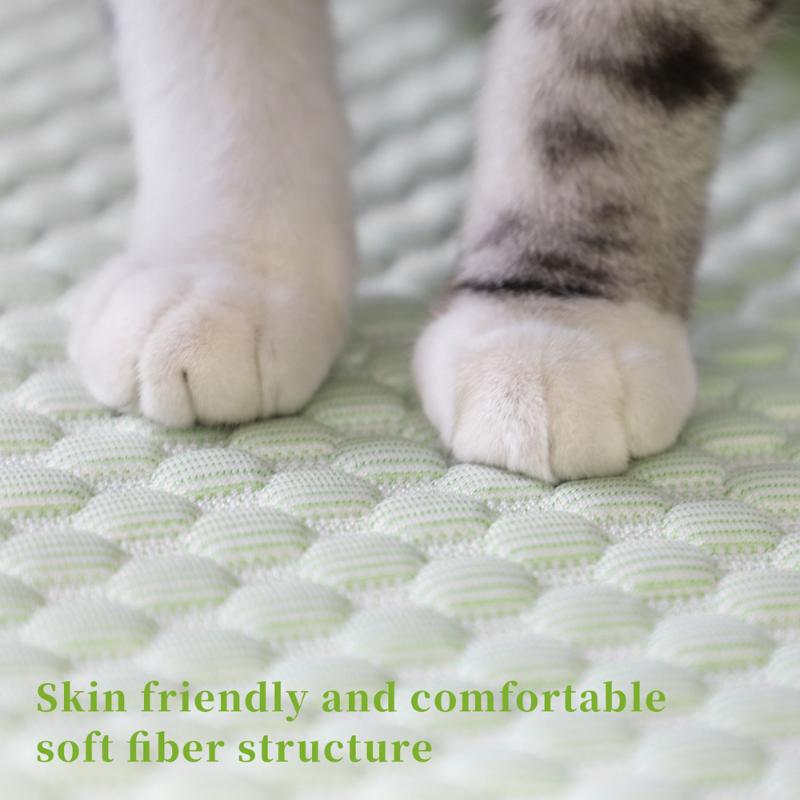 Охлаждающий коврик для кровати для домашних животных, летний коврик для щенка, быстрый сон, ледяной шелковый коврик, матрас, коврик для собаки и кошки