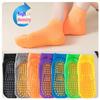 Дышащие нескользящие носки для детских игр и йоги для взрослых с индивидуальным логотипом
