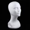 Female Foam Mannequin Head Model Hat Wig Display Stand White Haircut Salon