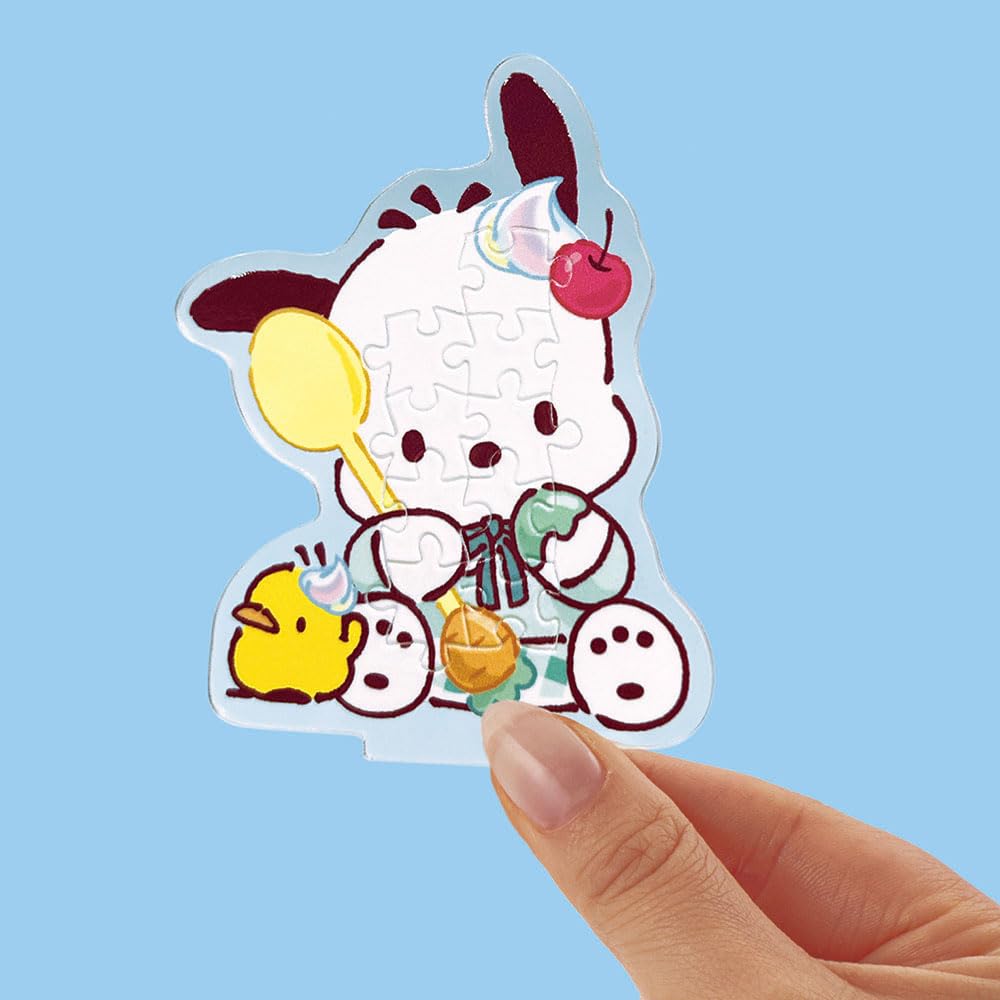 Пазл x Акрил Beverly Акриловая подставка Pop Pochacco Сладости [Подставка-пазл] 35 деталей SP-044