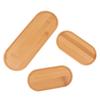 Multi Bamboo Tray Wood Saucer Flower Pot Tray Cup Pad Coaster Plate For Kitchen Decorative Plate Creative Coaster Coffee Cup Mat