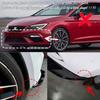 Накладка на передний бампер автомобиля Диффузор Сплиттер Для Seat Leon 3 MK3 MK3.5 2012-2019 Обвесы Тюнинг АБС Спойлер Глянцевый Черный Аксессуары
