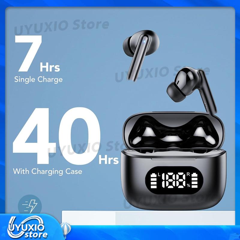UYUXIO TWS Ear Buds AI Language Translating Earbuds Real Time Translator Earphone with 144 Languages Headphone for Business