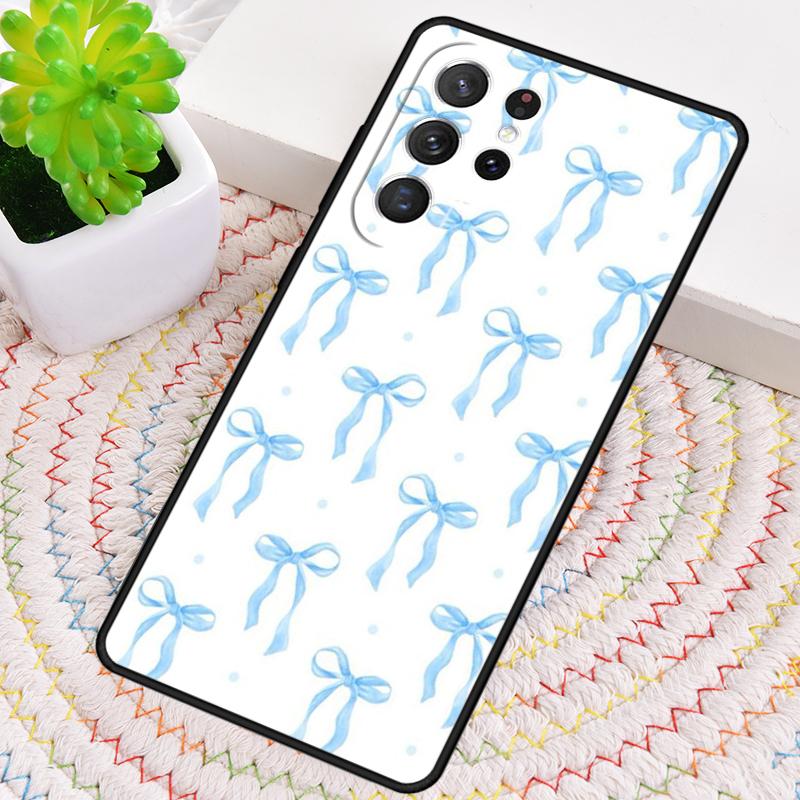 Яркий чехол с бантами для Samsung Galaxy note 10 pro S26 Ultra S23 S24 FE S25 S21 S22 PLUS ударопрочный