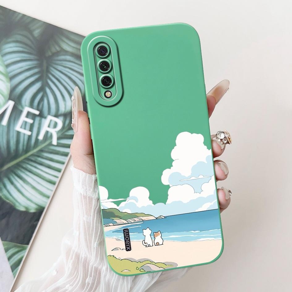Чехол для Xiaomi Mi A3 MiA3 Ударопрочный Чехол Милый Мультяшный Панда Кролик Мягкий Силикон Матовый ТПУ Чехол для Телефона Для Xiaomi Mi CC9e Capa